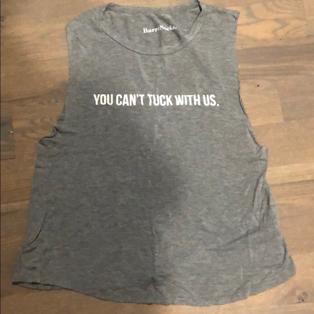 Workout tank top - barre